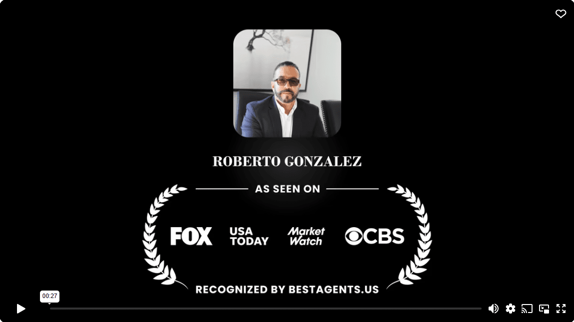 Roberto Gonzalez is featured in the media for being recognized by BestAgents.us