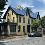 Historic Elliott-Bester House, Hagerstown Arts & Entertainment District, all-brick historic property, 18th-century architecture, professional offices, residential units, event space.