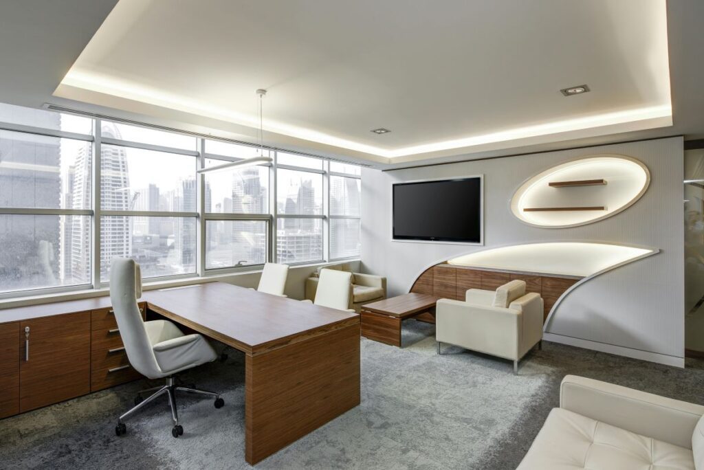 A modern office