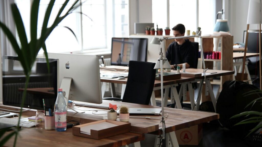 tag: A busy office